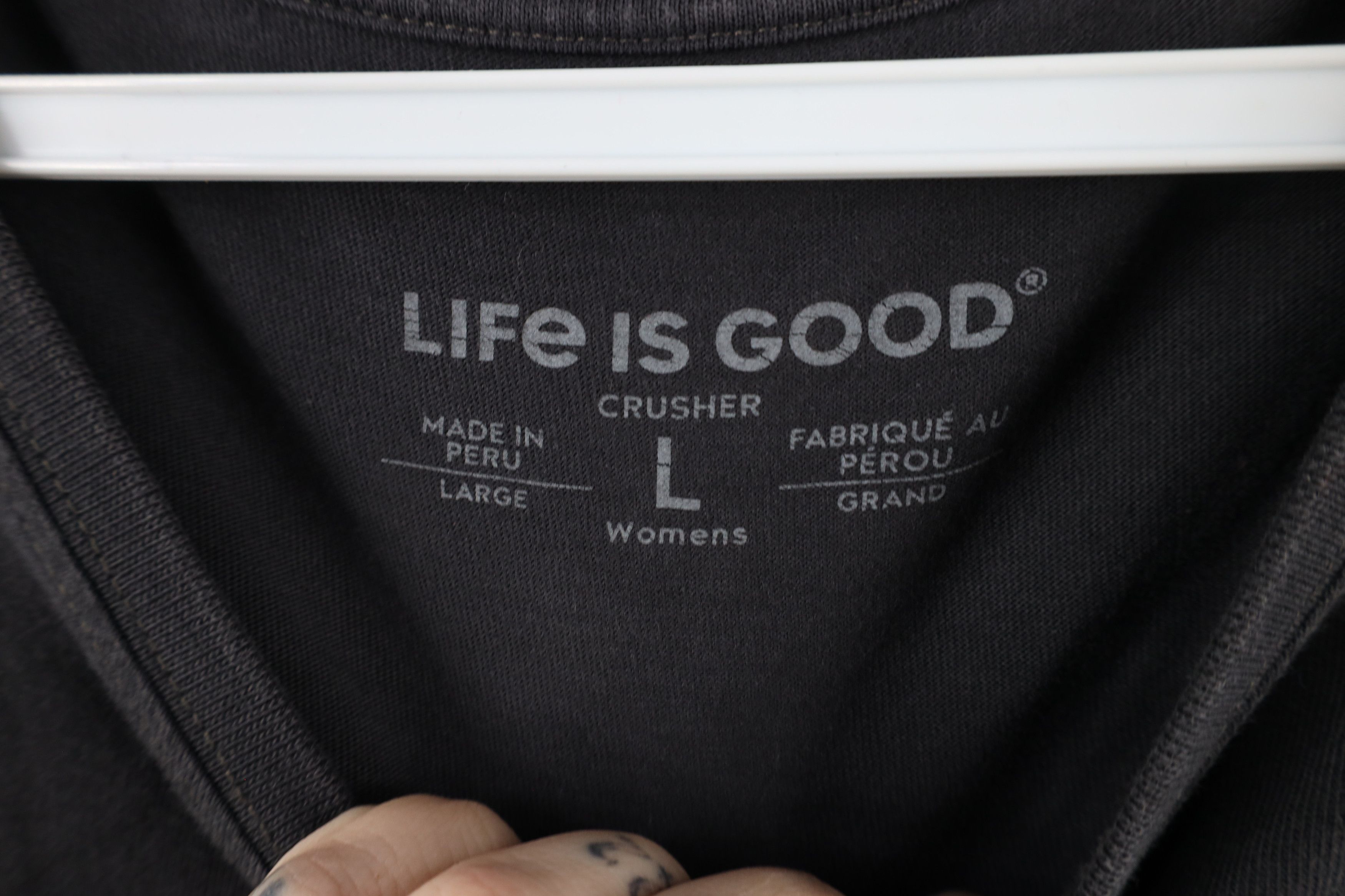 Life is Good × Vintage Life Is Good Things Change Celestial Moon Sun T-Shirt Gray Size L / US 10 / IT 46 - 8 Thumbnail