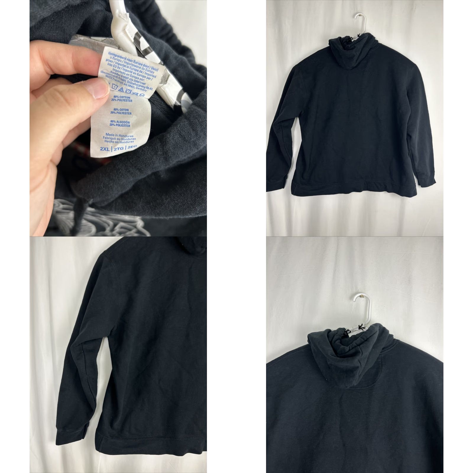 Port & Company Port & Company Mens XXL Pullover Hoodie Black White The Photographer Godfather Theme Hoodie Mens 2XL Black Colorful Size US XXL / EU 58 / 5 - 8 Thumbnail