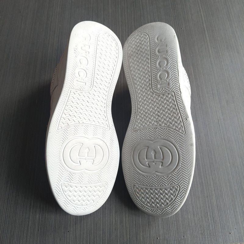 Gucci Gucci GG Print White Casual Sneakers for Men - Size US 9.5 / EU 42-43 - 2 Thumbnail
