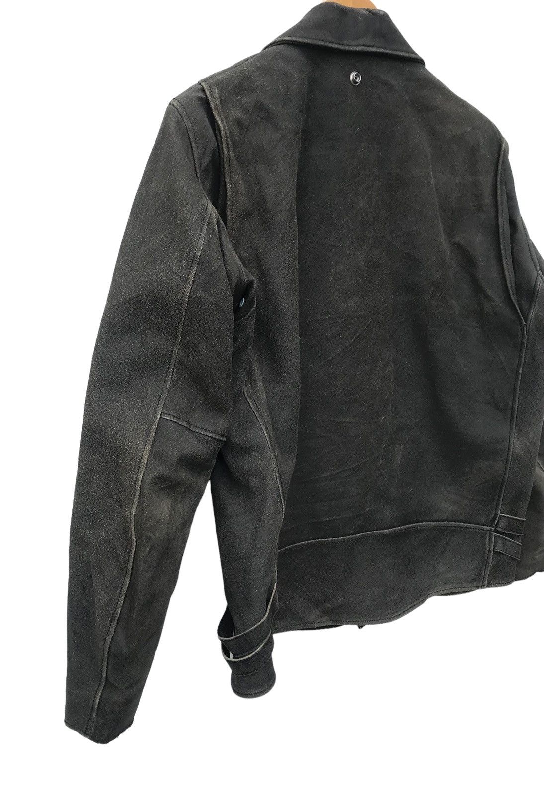 PPFM PPFM Double Collar Biker Rockabilly Leather Jacket Size US M / EU 48-50 / 2 - 10 Thumbnail