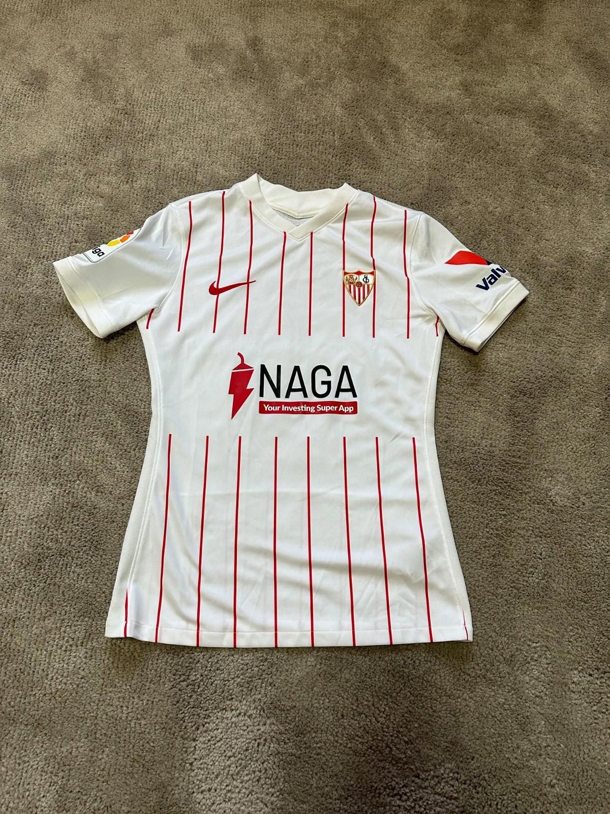 Nike Nike Acuna #19 2018-19 SEVILLA Football Shirt Soccer Jersey Size US M / EU 48-50 / 2 - 1 Thumbnail
