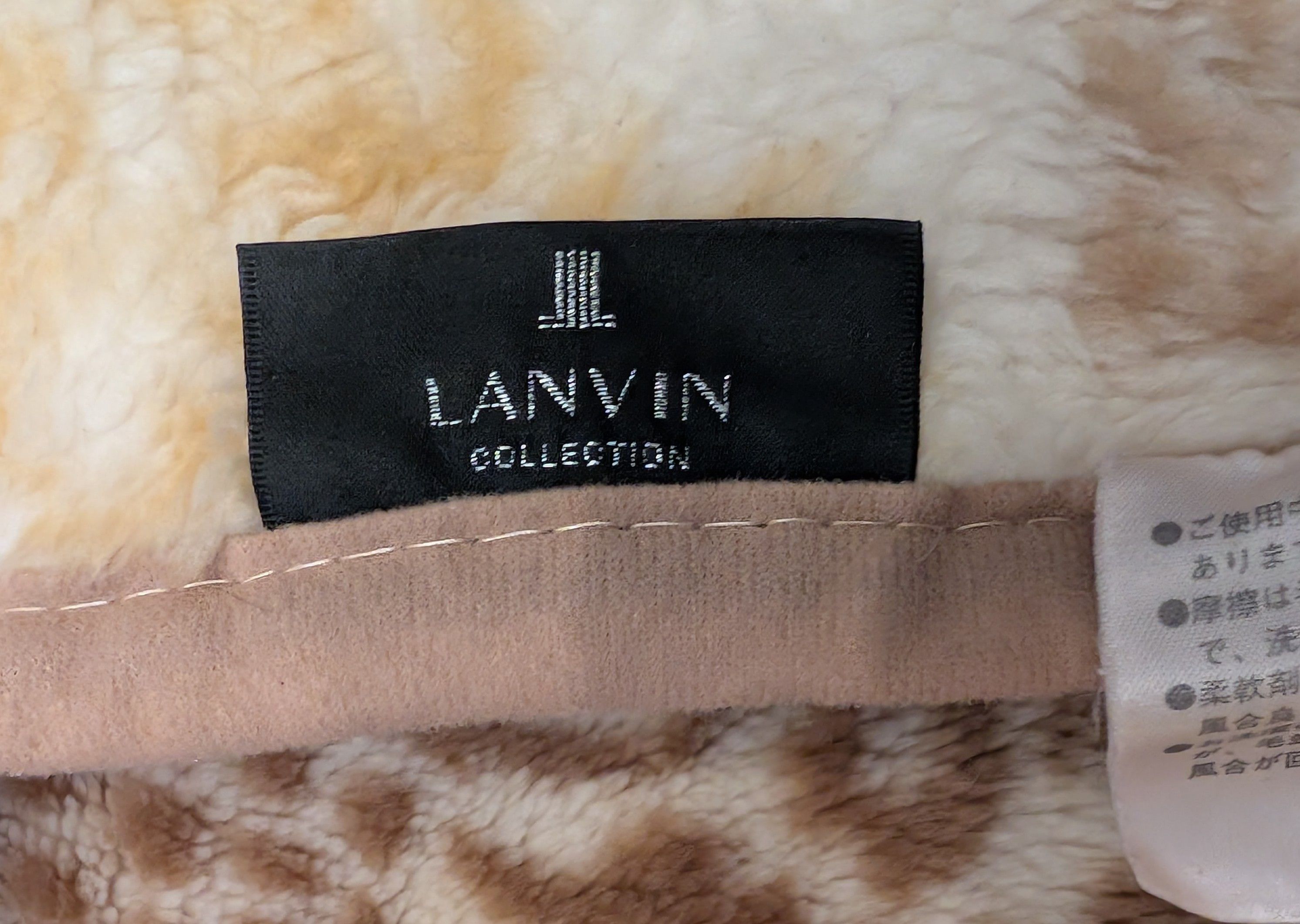 Lanvin Lanvin Collection Fleece Blanket 140 x 100 cm Made in Japan Size ONE SIZE - 2 Thumbnail