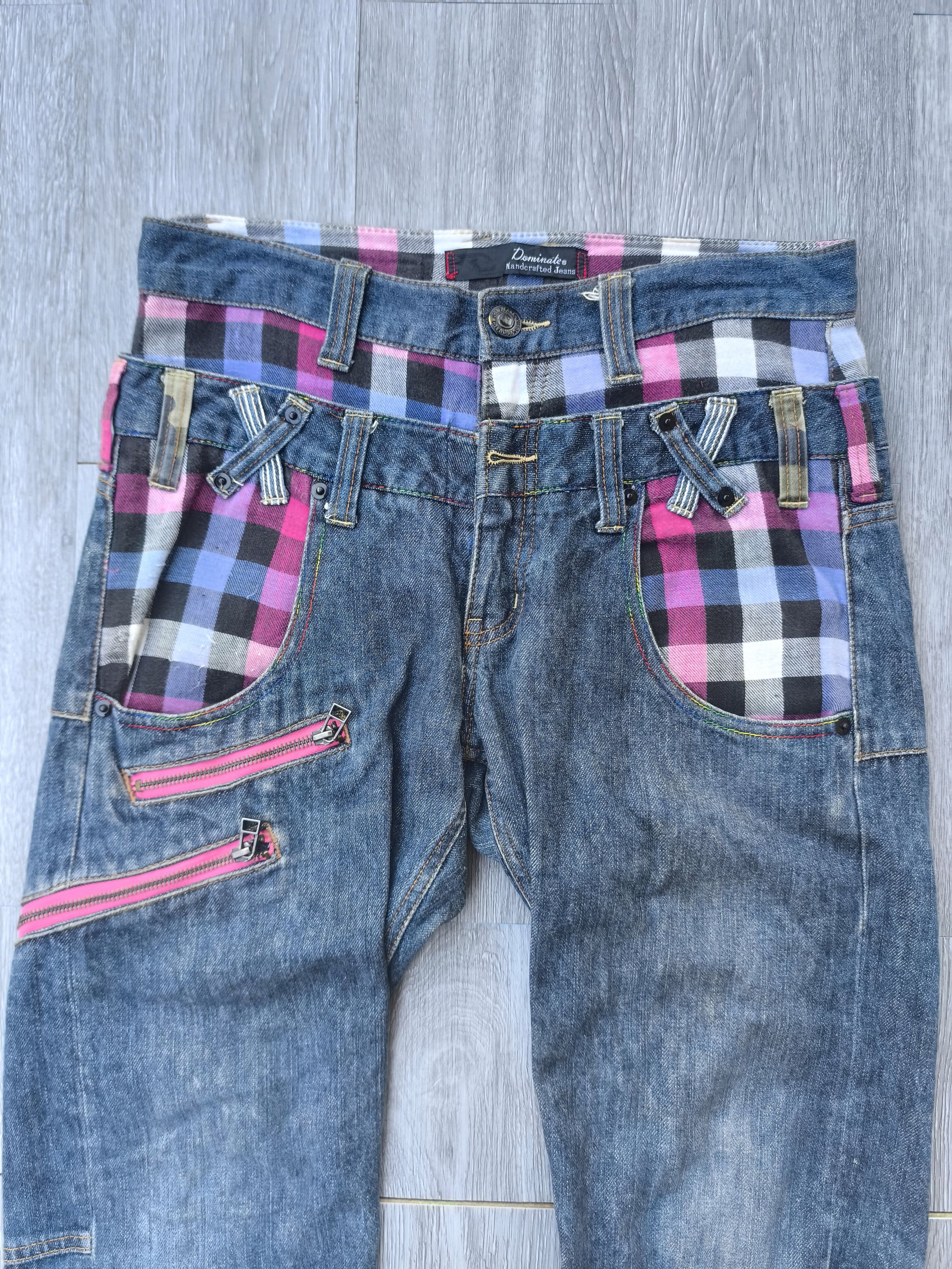 If Six Was Nine × Japanese Brand × Le Grande Bleu (L.G.B.) DOMINATE HANDCRAFTED JEANS RARE DESIGN Size US 31 - 2 Thumbnail
