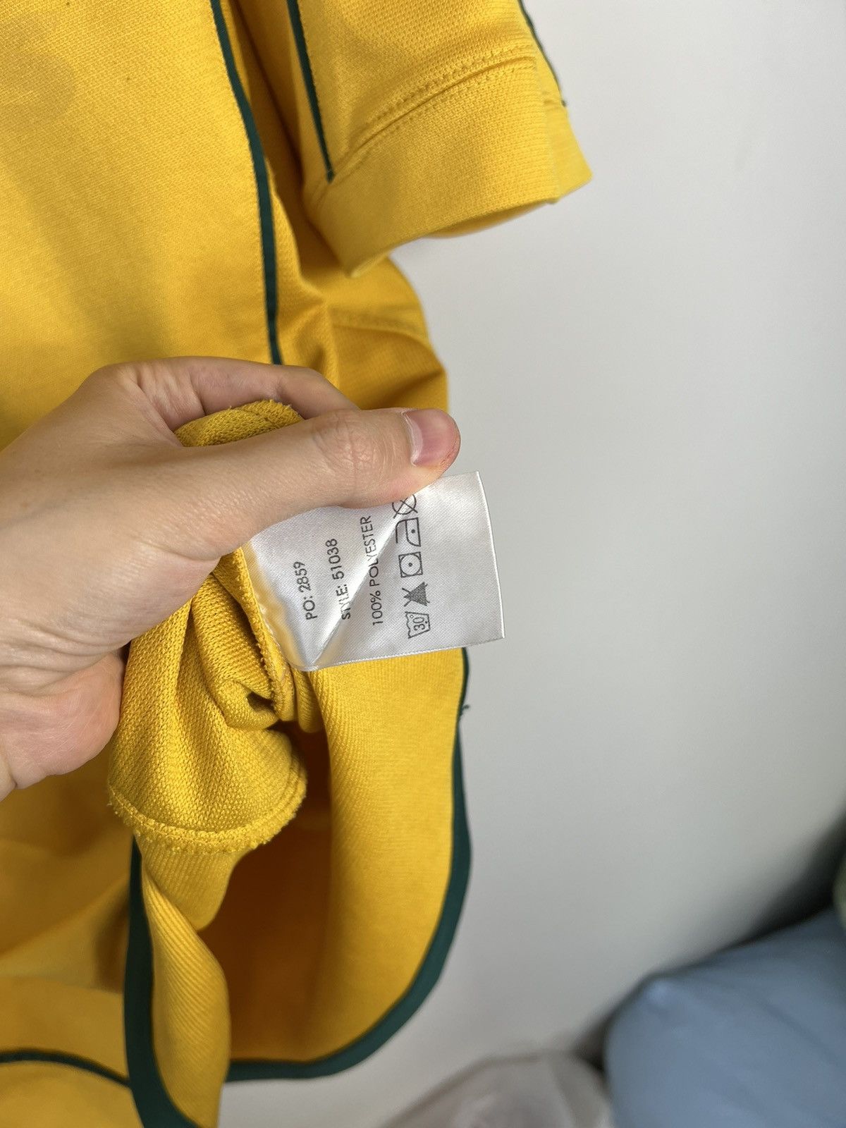 Vintage KooGa Wallabies Rugby Jersey Gold Australian Rugby Union Size US L / EU 52-54 / 3 - 5 Thumbnail