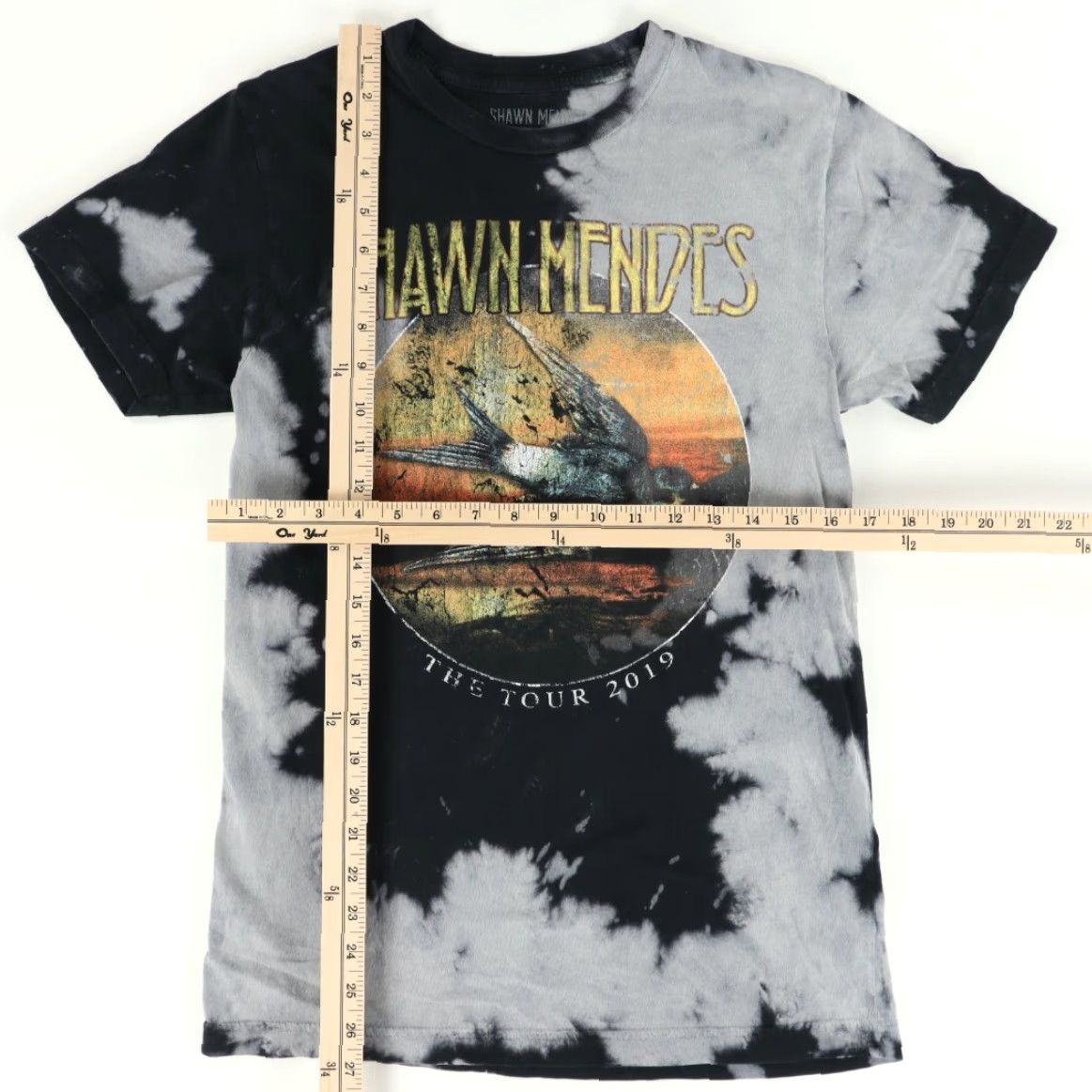 Vintage Shawn Mendez The Tour 2019 Acid Wash Solid T-Shirt Black Men's S Shirt Mens S T-Shirt The Tour 2019 Acid Wash Solid Black Size US S / EU 44-46 / 1 - 3 Thumbnail