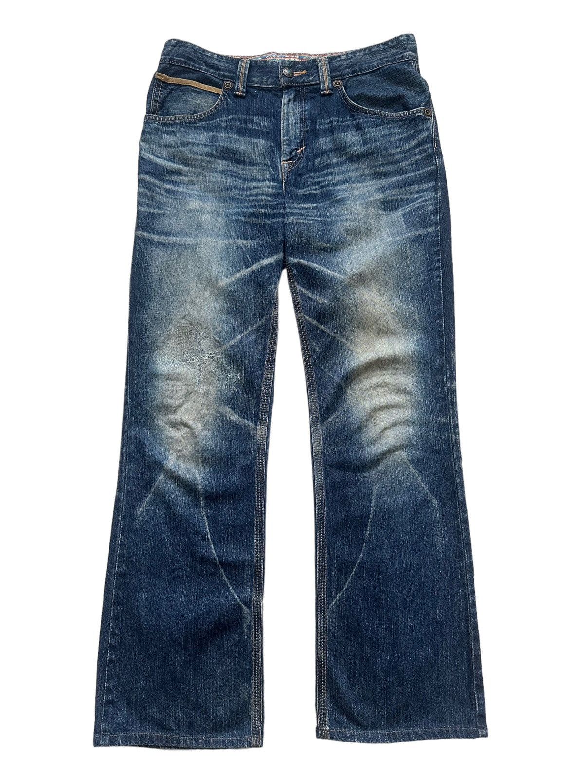 Edwin EDWIN Exclusive Vintage made in Japan distressed style Size US 34 / EU 50 - 1 Thumbnail