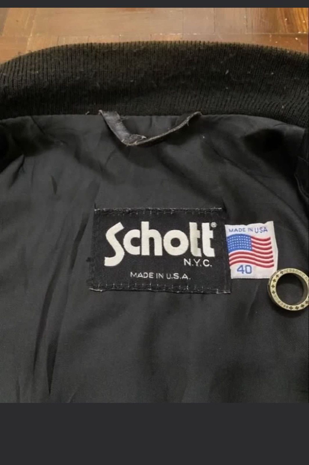 Schott SCHOTT LEATHER JACKET SUEDE PERFECTO BOMBER STYLE Size US M / EU 48-50 / 2 - 7 Thumbnail