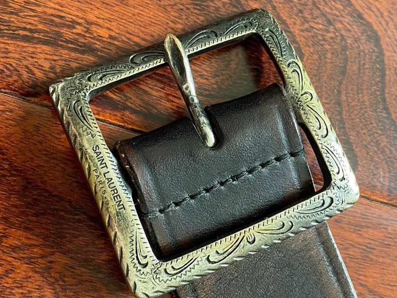 Saint Laurent Paris Saint Laurent Paris Classic Belt With Buckle-2506 Size ONE SIZE - 1 Thumbnail