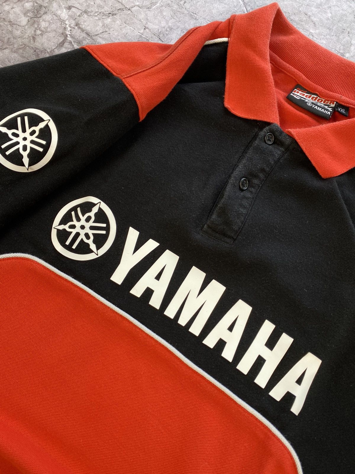 Vintage × Yamaha Vintage Yamaha Official Racing Polo Shirt Moto Tee Formula 1 Size US XL / EU 56 / 4 - 5 Thumbnail