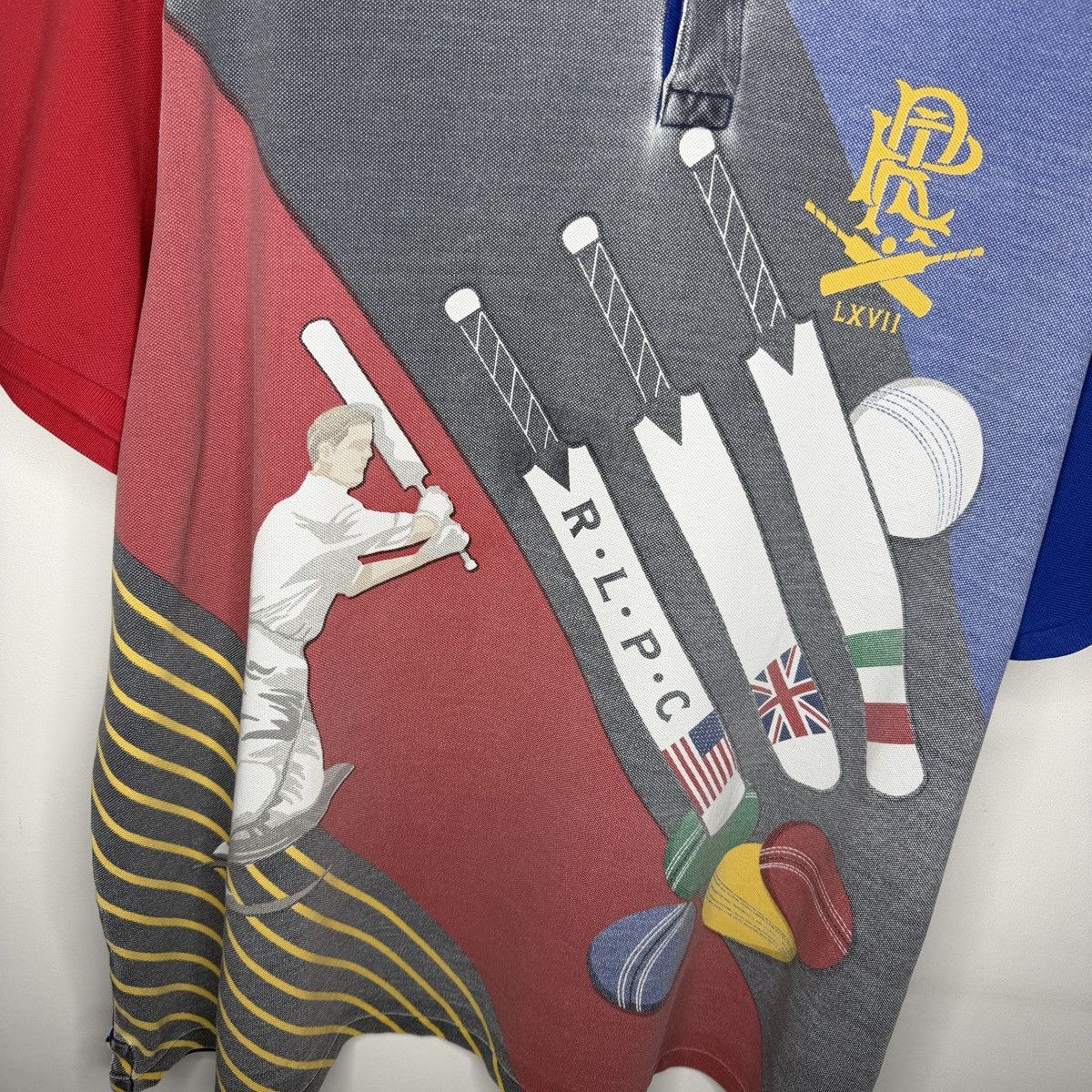 Polo Ralph Lauren Polo Ralph Lauren Full Print Chief Keef Style Retro Y2K Size US XXL / EU 58 / 5 - 6 Thumbnail