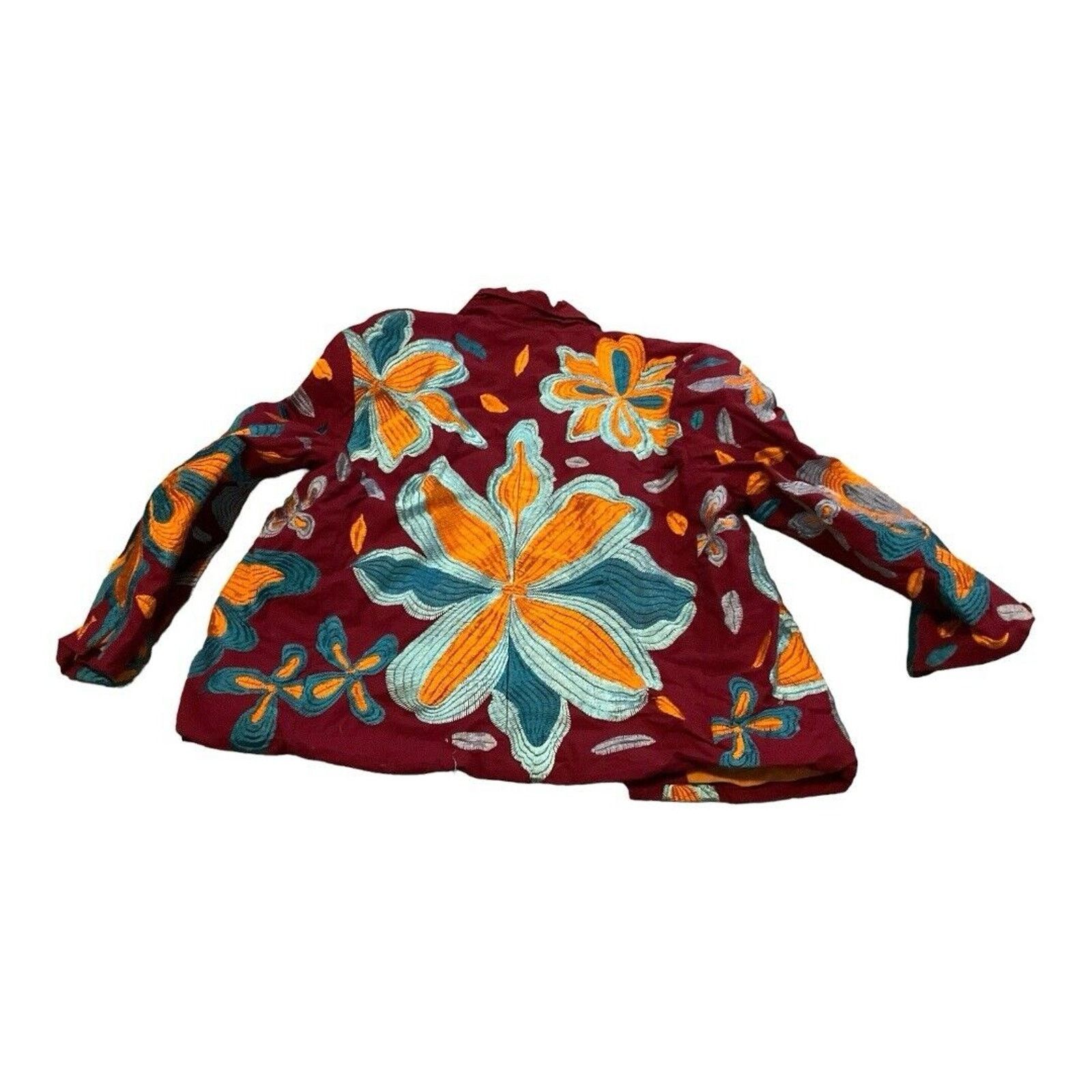 Anthropologie Anthropologie Embroidered Blazer Size XS / US 0-2 / IT 36-38 - 9 Thumbnail