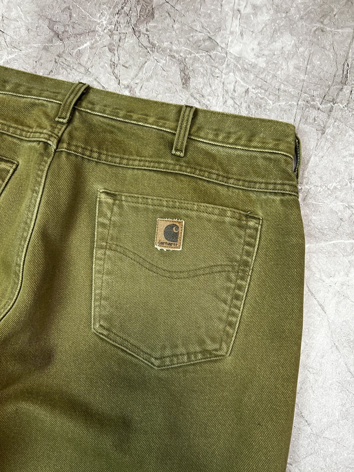 Carhartt Vintage Flannel Lined Carhartt Jeans / Pants Size US 38 / EU 54 - 9 Thumbnail