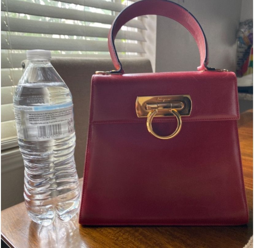Salvatore Ferragamo Gancini Leather Bag Size ONE SIZE - 1 Thumbnail