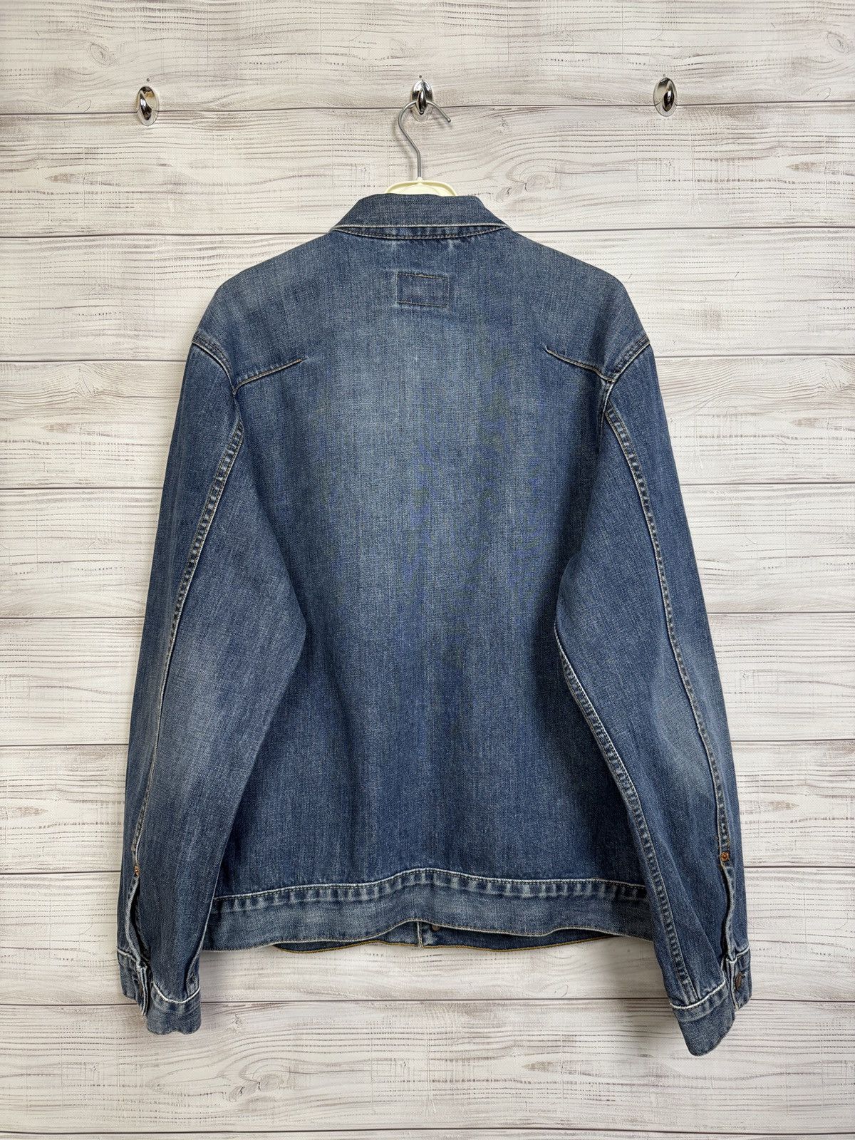 Levi's Vintage Levi's Tracker Denim Jacket Blue XL Size US XL / EU 56 / 4 - 2 Thumbnail