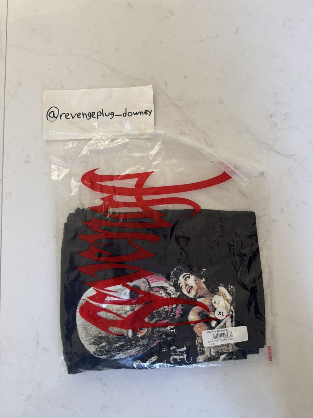 Revenge Revenge Paralysis Short Black Size US 34 / EU 50 - 1 Thumbnail