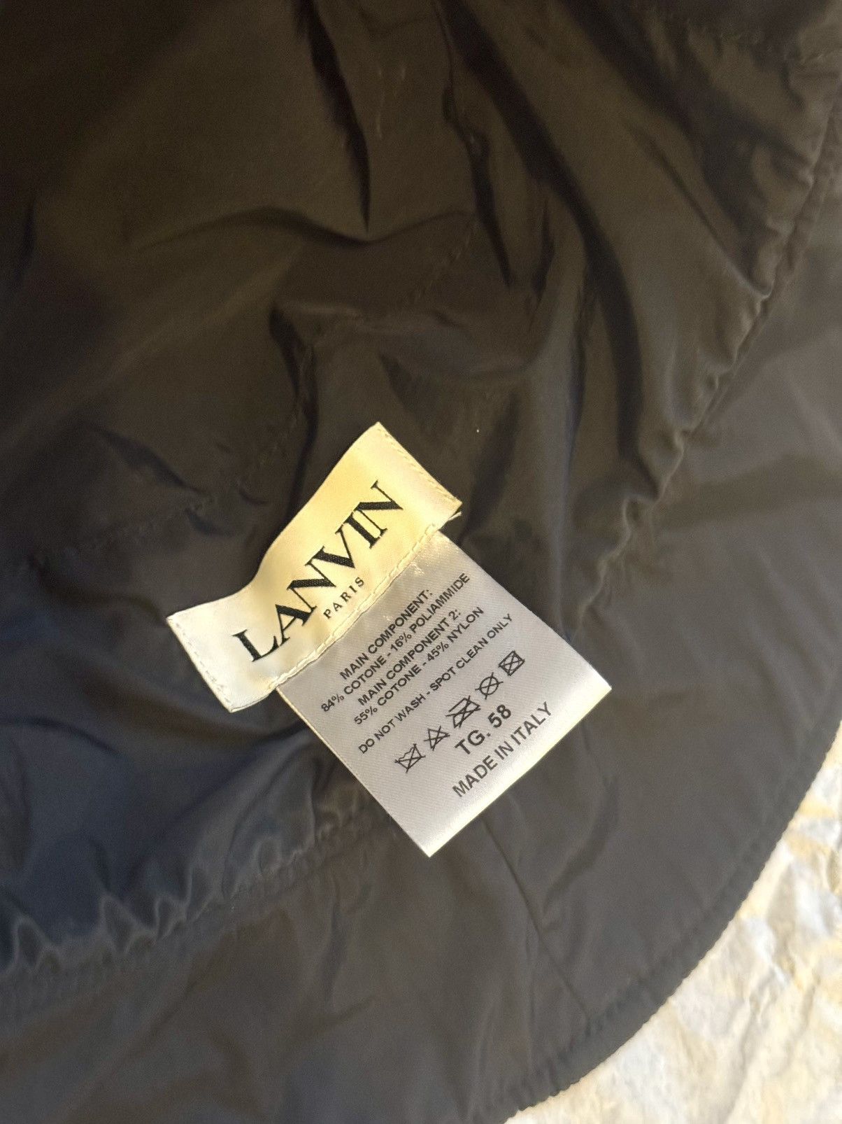 Lanvin lanvin x gallery dept. black bucket hat 58 Size ONE SIZE - 2 Thumbnail