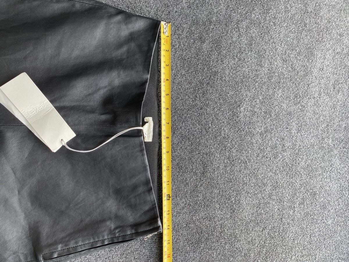 Arket 🔥350€ RRP Arket Luxury Bootcut Leather Pants women 28/40 eu Size 28" / US 6 / IT 42 - 6 Thumbnail