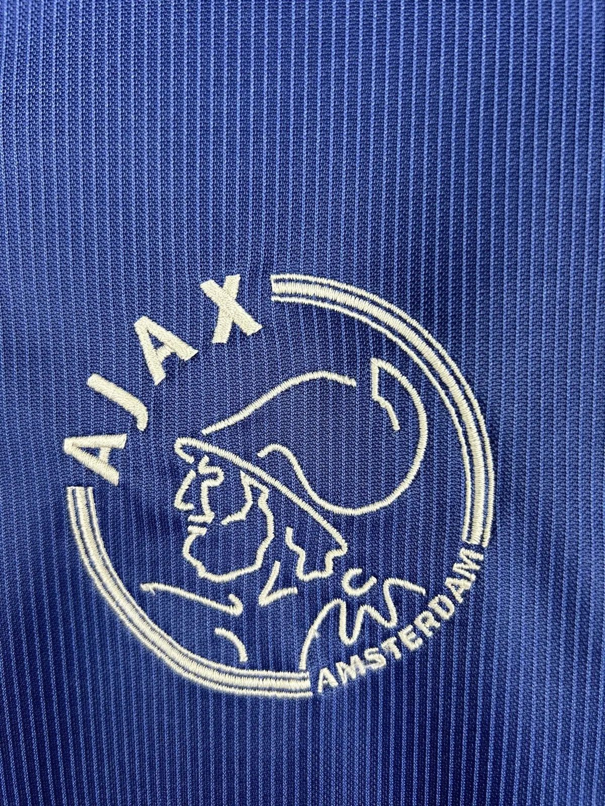 Umbro 90s Vintage Ajax Amsterdam 1999/00 Away Kit Soccer Jersey Size US S / EU 44-46 / 1 - 4 Thumbnail