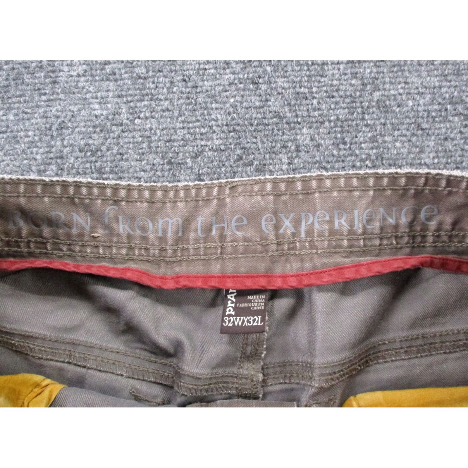 Prana Prana Pants Men 32 X 32 Beige Denim Straight Bootcut Stretch Breathable Casual Size US 32 / EU 48 - 7 Thumbnail