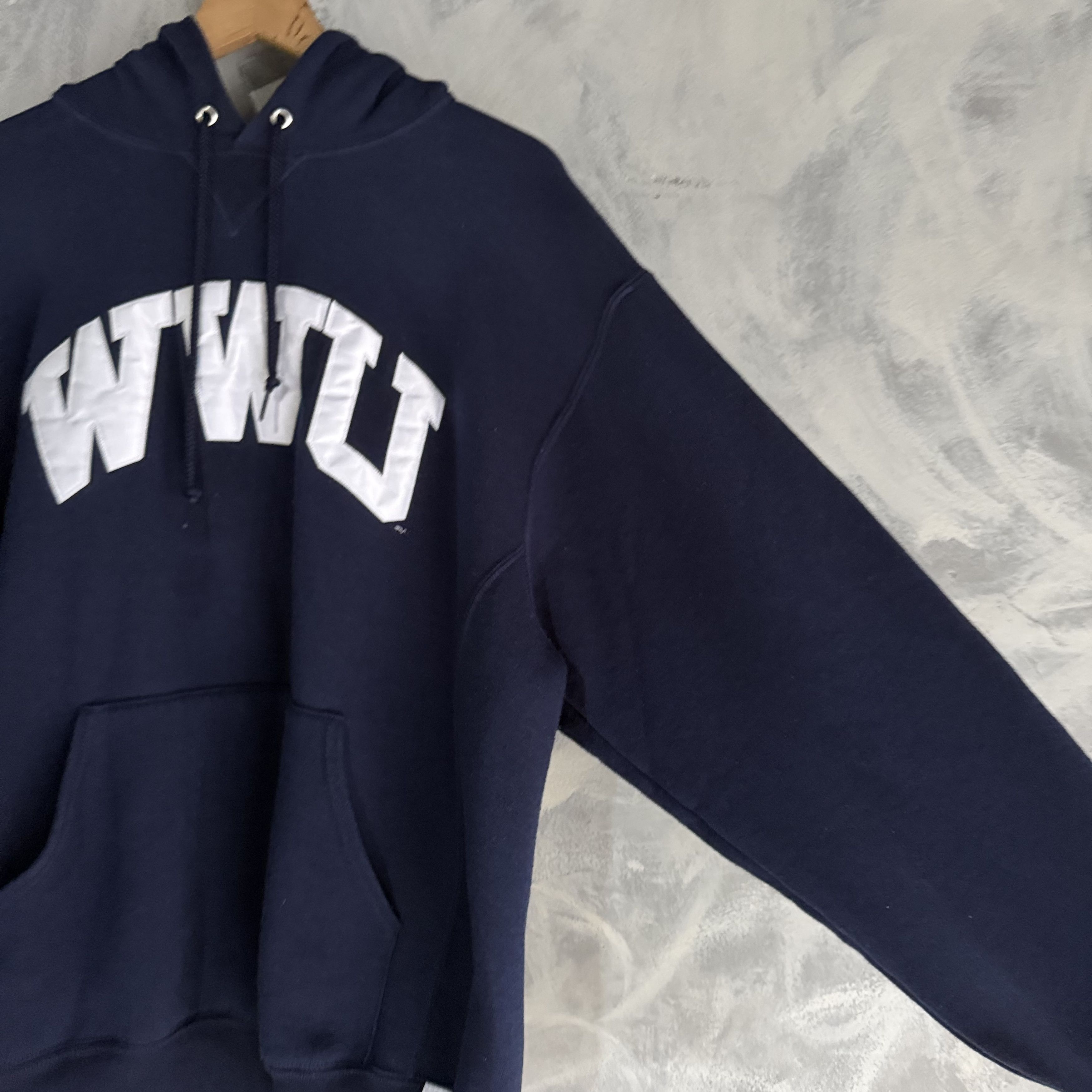 Russell Athletic Vtg Western Washington University Hoodie Mens Blue Russell Size US L / EU 52-54 / 3 - 4 Thumbnail