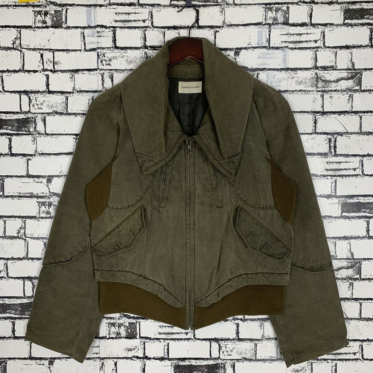 Tsumori Chisato Japanese Brand Tsumori Chisato Light Jacket Zipper Jacket Size S / US 4 / IT 40 - 1 Thumbnail
