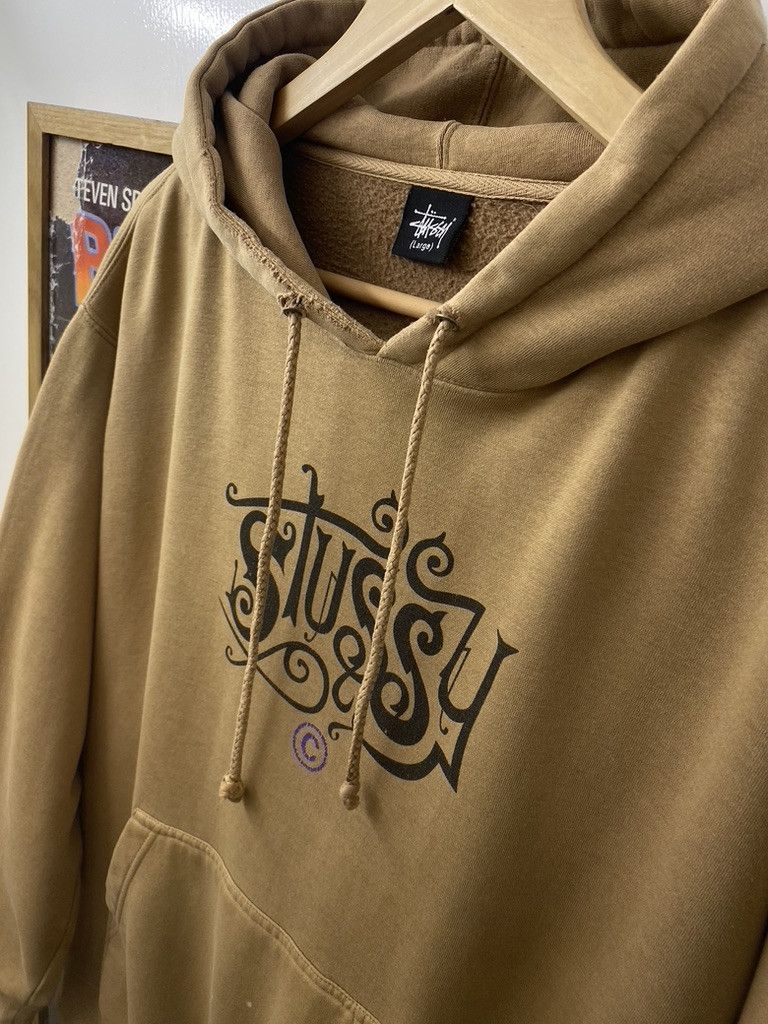 Stussy 00s Vintage Stussy Co. Old Cursive Script Spellout Hoodie Size US L / EU 52-54 / 3 - 7 Thumbnail