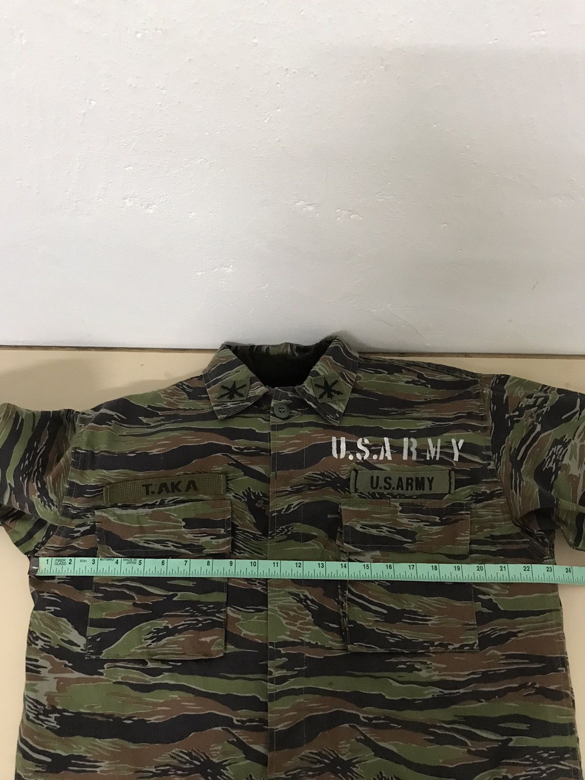 Guerrilla Group Vintage 60s U.S Army Tiger Stripe Camo Jacket Size US L / EU 52-54 / 3 - 12 Thumbnail