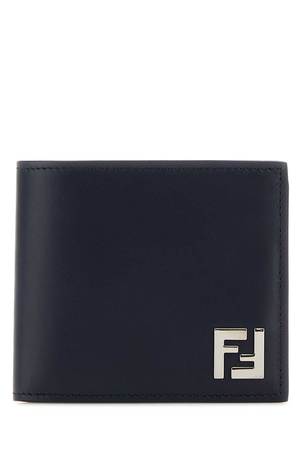 Fendi Midnight Blue Leather Wallet Size ONE SIZE - 1 Thumbnail