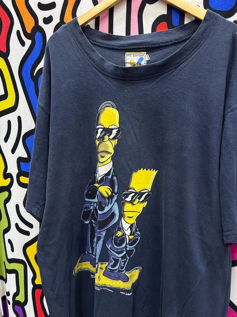 The Simpsons × Vintage Vintage 1999 The Simpsons Men In