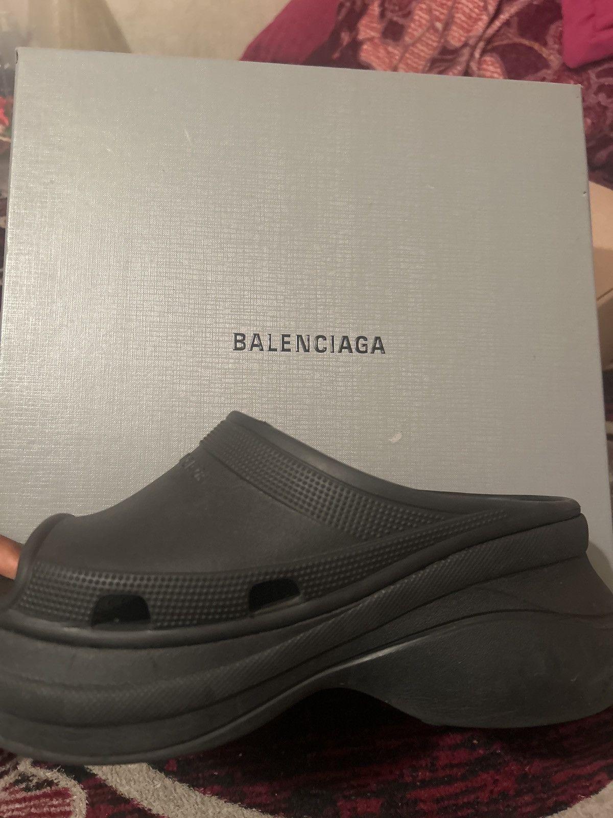 Balenciaga Balenciaga x Croc Pool Slide Size US 11 / EU 44 - 10 Thumbnail
