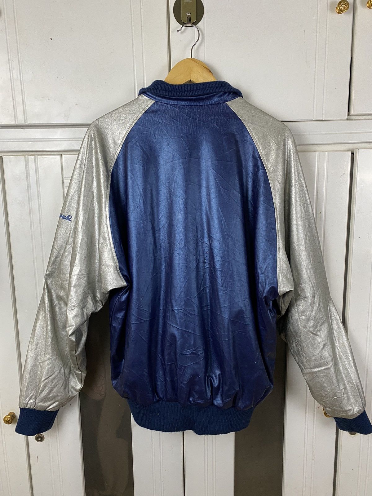 Mizuno × Vintage Vintage Mizuno Bomber Jacket Size US L / EU 52-54 / 3 - 2 Thumbnail