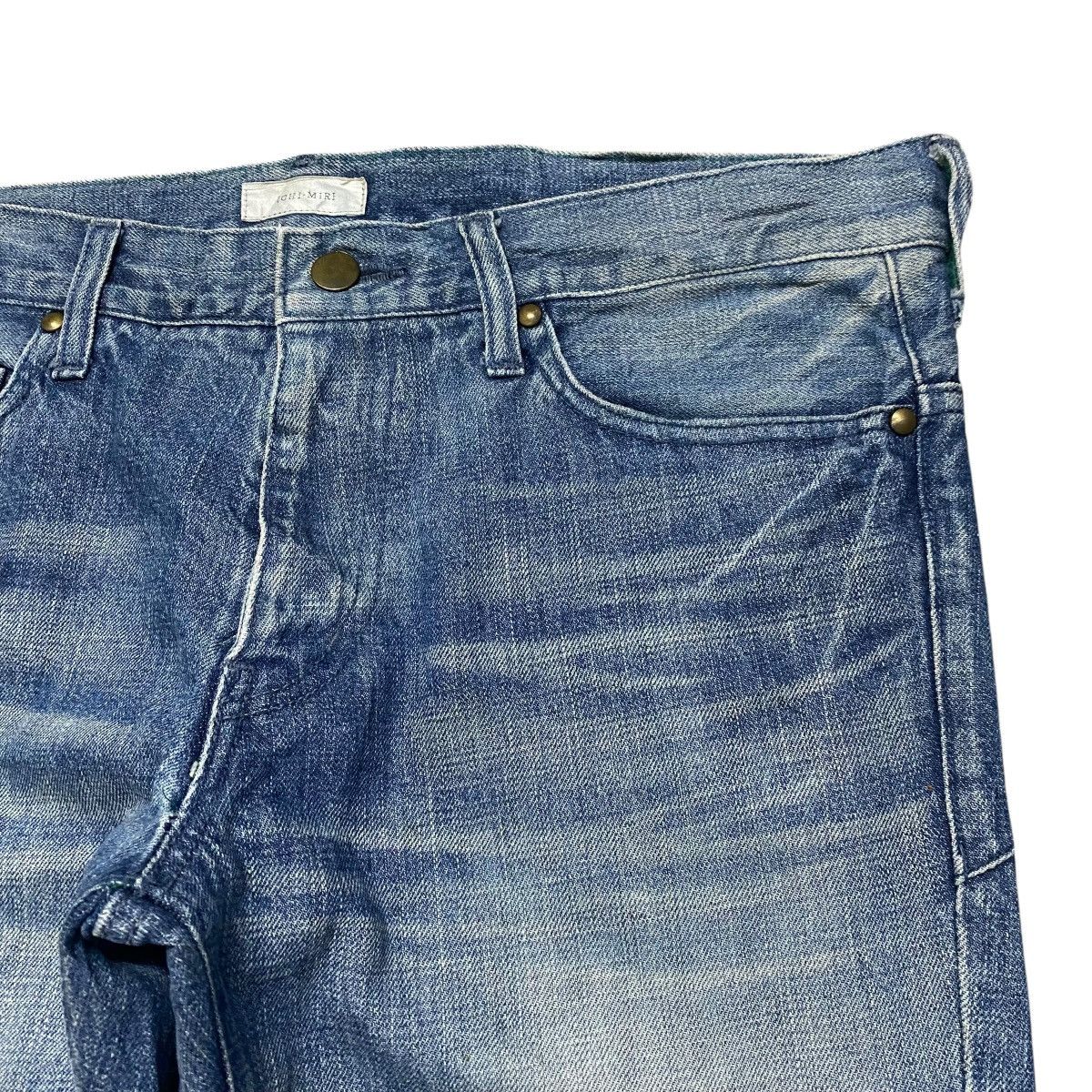 Japanese Brand ICHI MIRI Blue Denim Jeans Size US 33 - 5 Thumbnail