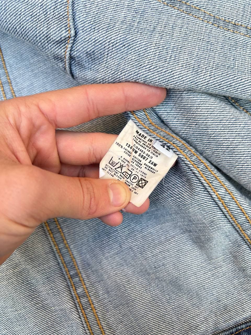 Helmut Lang Helmut Lang Denim Jacket Size US S / EU 44-46 / 1 - 6 Thumbnail