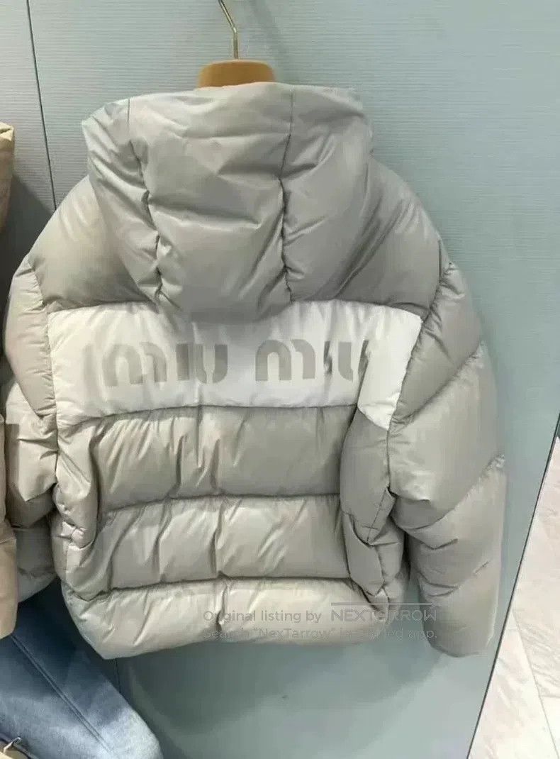 Miu Miu Miu Miu 36 23 autumn and winter white down jacket Size S / US 4 / IT 40 - 9 Thumbnail