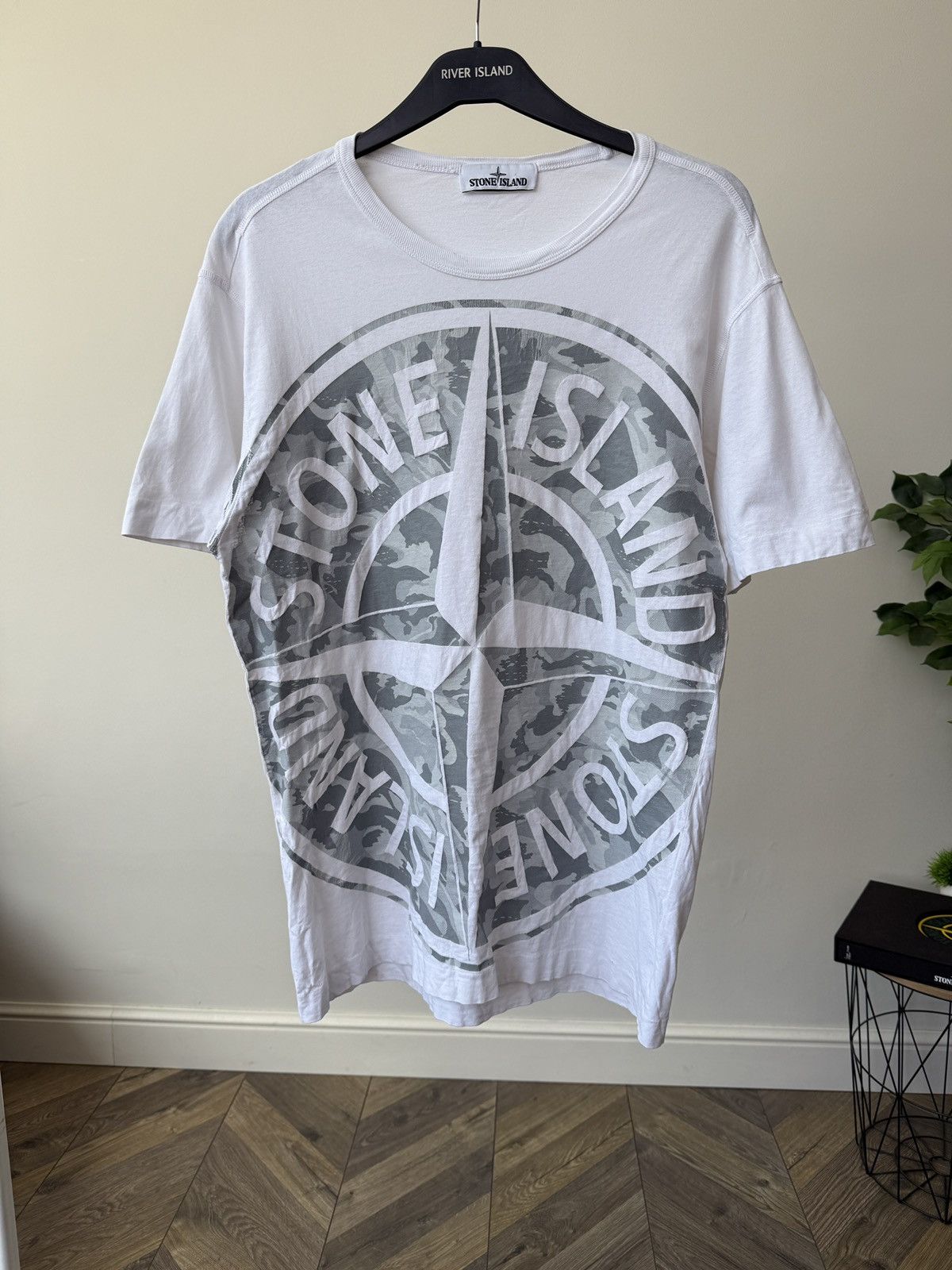 Stone Island Vintage STONE ISLAND 20SS BIG LOOM CAMO TEE Size US L / EU 52-54 / 3 - 1 Thumbnail