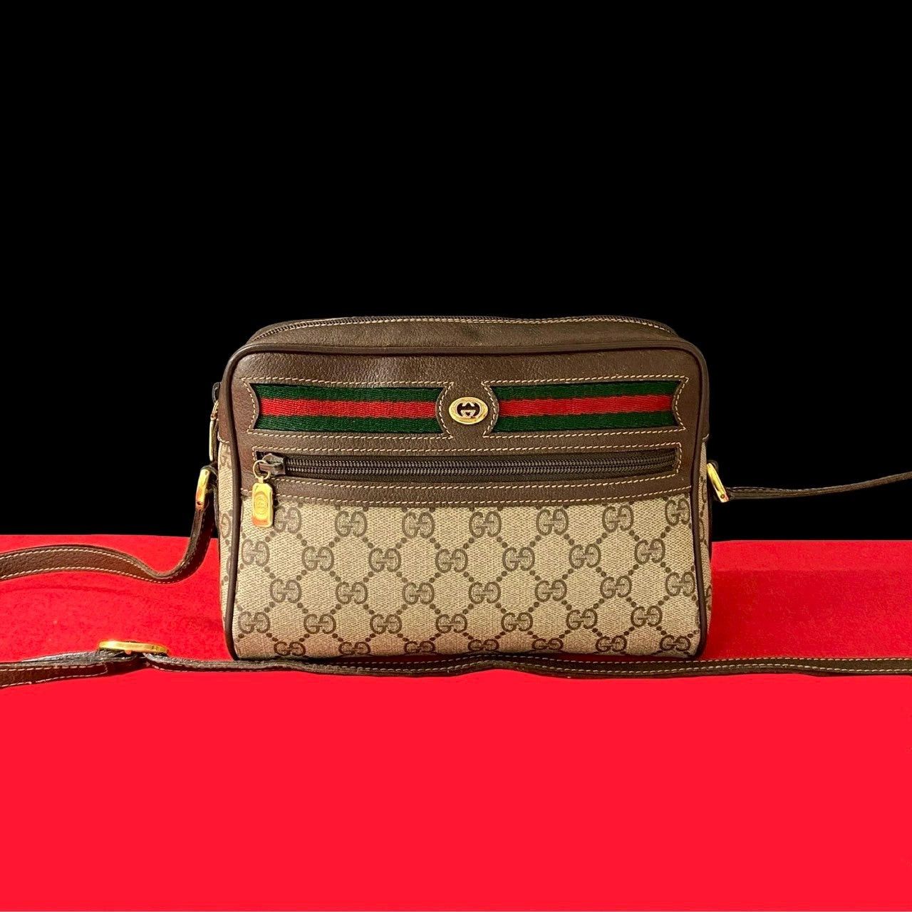 Gucci Gucci Shoulder Bag Brown Leather Size ONE SIZE - 1 Thumbnail