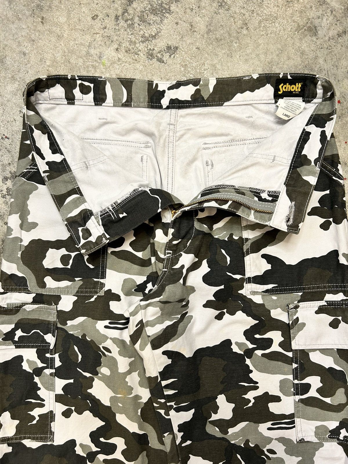 Schott Schott NYC Cargo Camo Military Combat Type Size US 30 / EU 46 - 11 Thumbnail