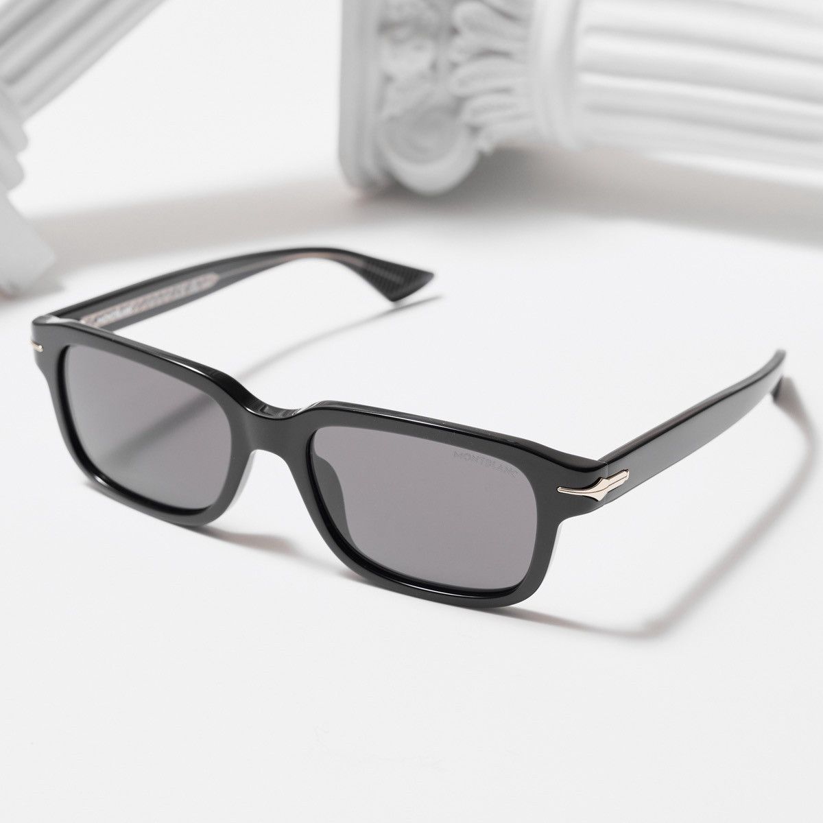 Montblanc MONTBLANC MB0436S 001 SUNGLASSES Size ONE SIZE - 2 Thumbnail