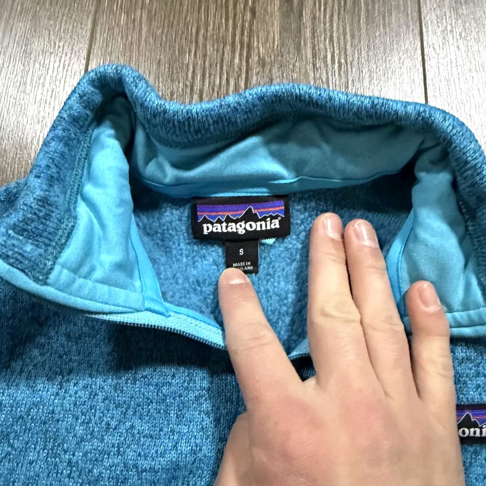 Patagonia Patagonia Better Sweater Fleece Pullover Womens Small Blue 1/4 Zip Cozy Size S / US 4 / IT 40 - 5 Thumbnail