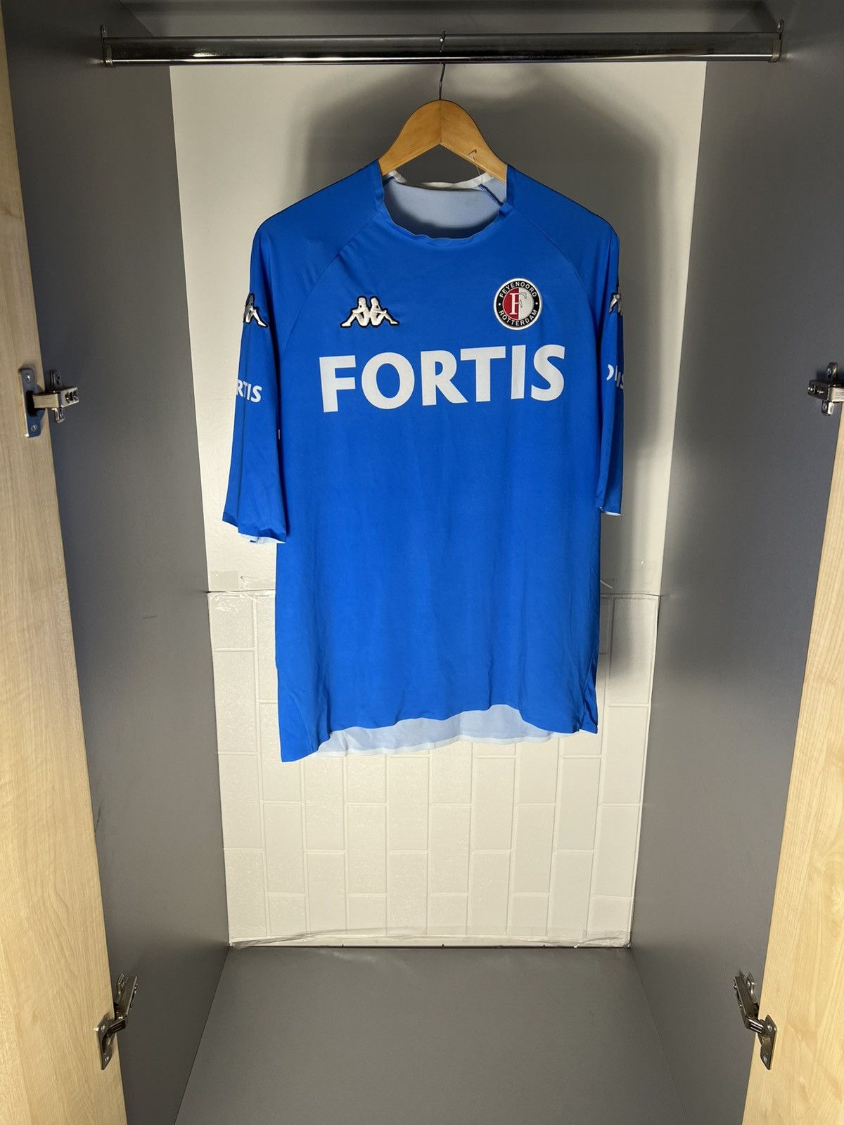 Kappa VINTAGE KAPPA FC FEYENOORD NETHERLANDS SOCCER JERSEY RETRO Size US L / EU 52-54 / 3 - 3 Thumbnail
