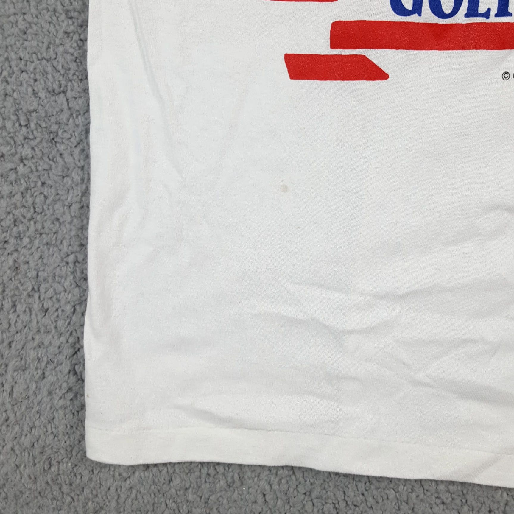 Disney VINTAGE Mickey's Golf Club 90s Disney Cartoon T-Shirt Men Small White Retro Golf Y2K Size US S / EU 44-46 / 1 - 7 Thumbnail