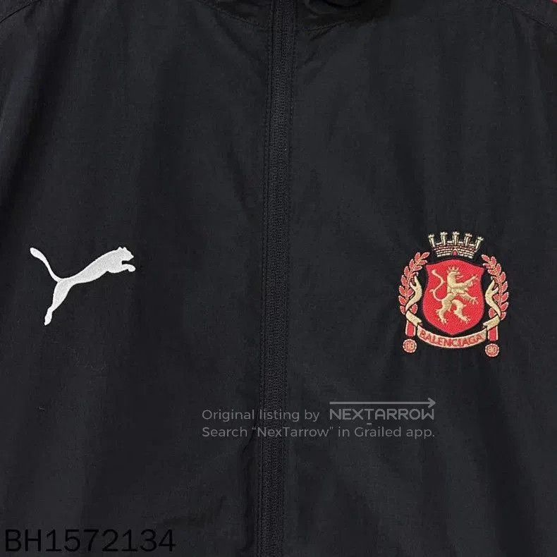 Balenciaga Puma Manchester United Embroidered Jacket. Size US M / EU 48-50 / 2 - 4 Thumbnail