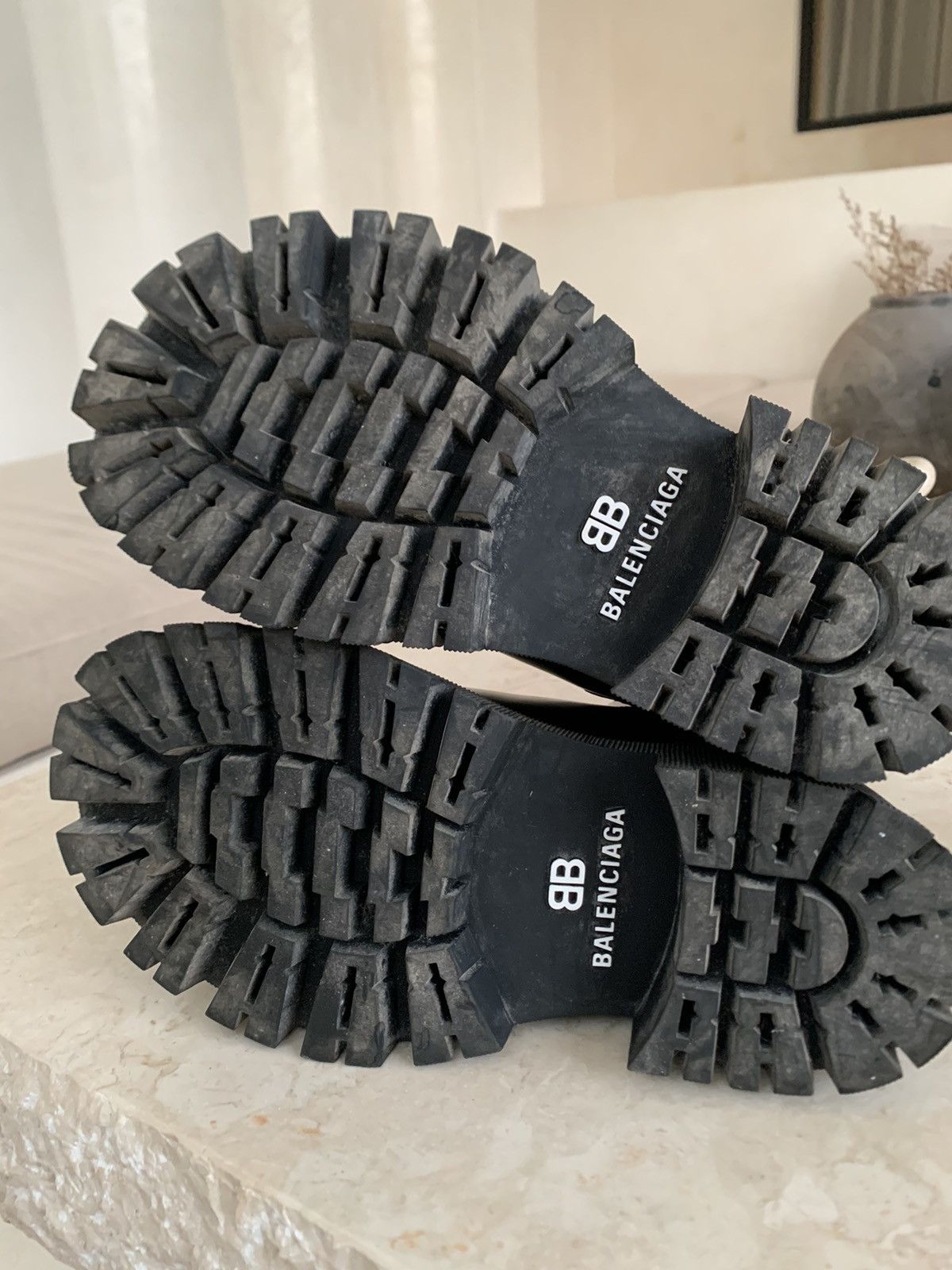 Balenciaga Balenciaga Tractor 20mm Boots Size US 7 / EU 40 - 15 Thumbnail