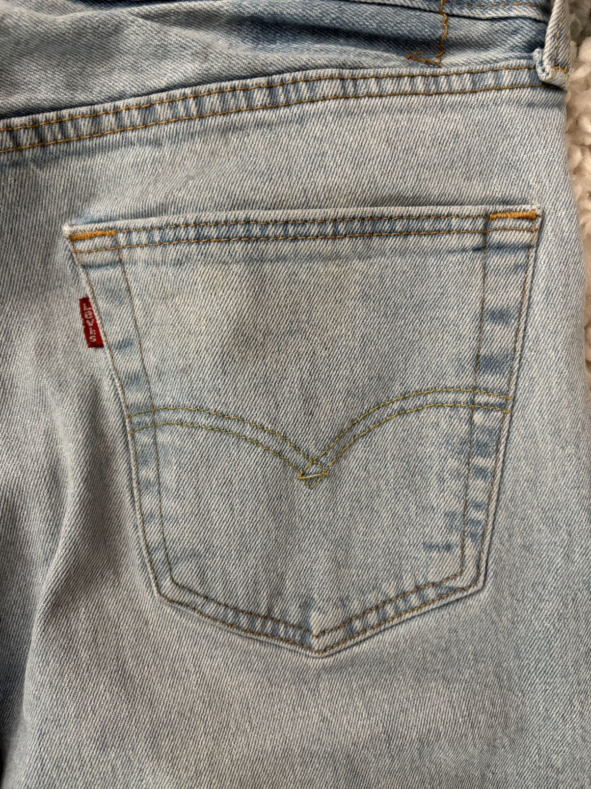Levi's Levis 501 - Light Blue Wash - 34/32 Size US 34 / EU 50 - 7 Thumbnail