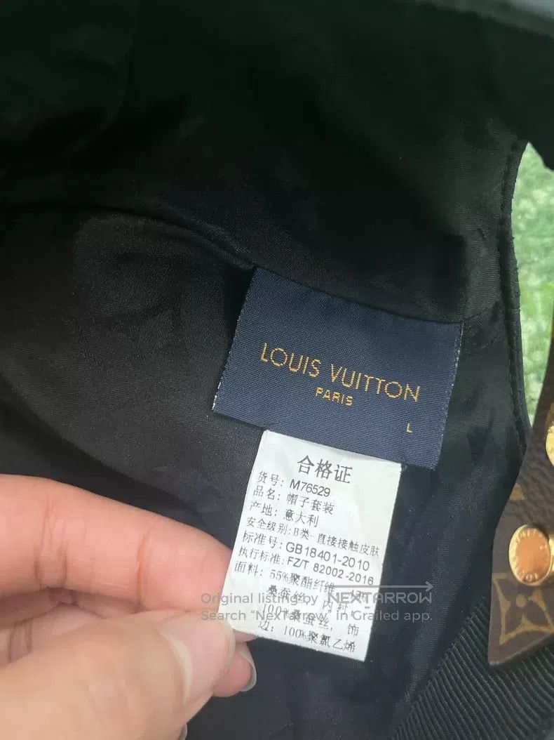 Louis Vuitton Louis Vuitton Old Flower Color-Block Baseball Cap Size ONE SIZE - 5 Thumbnail