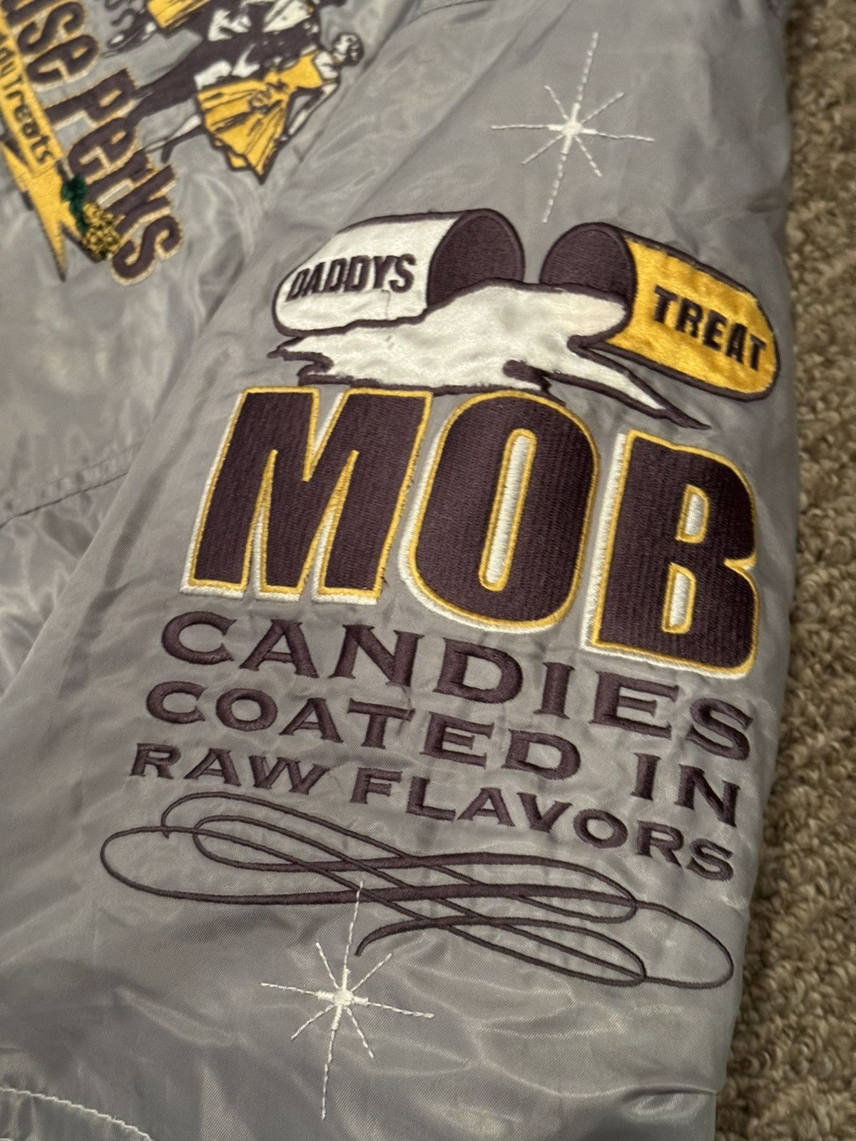 Other Mob Candy Pretty Boy Floyd Penthouse Perks Satin Jacket 3XL Size US XXL / EU 58 / 5 - 12 Thumbnail
