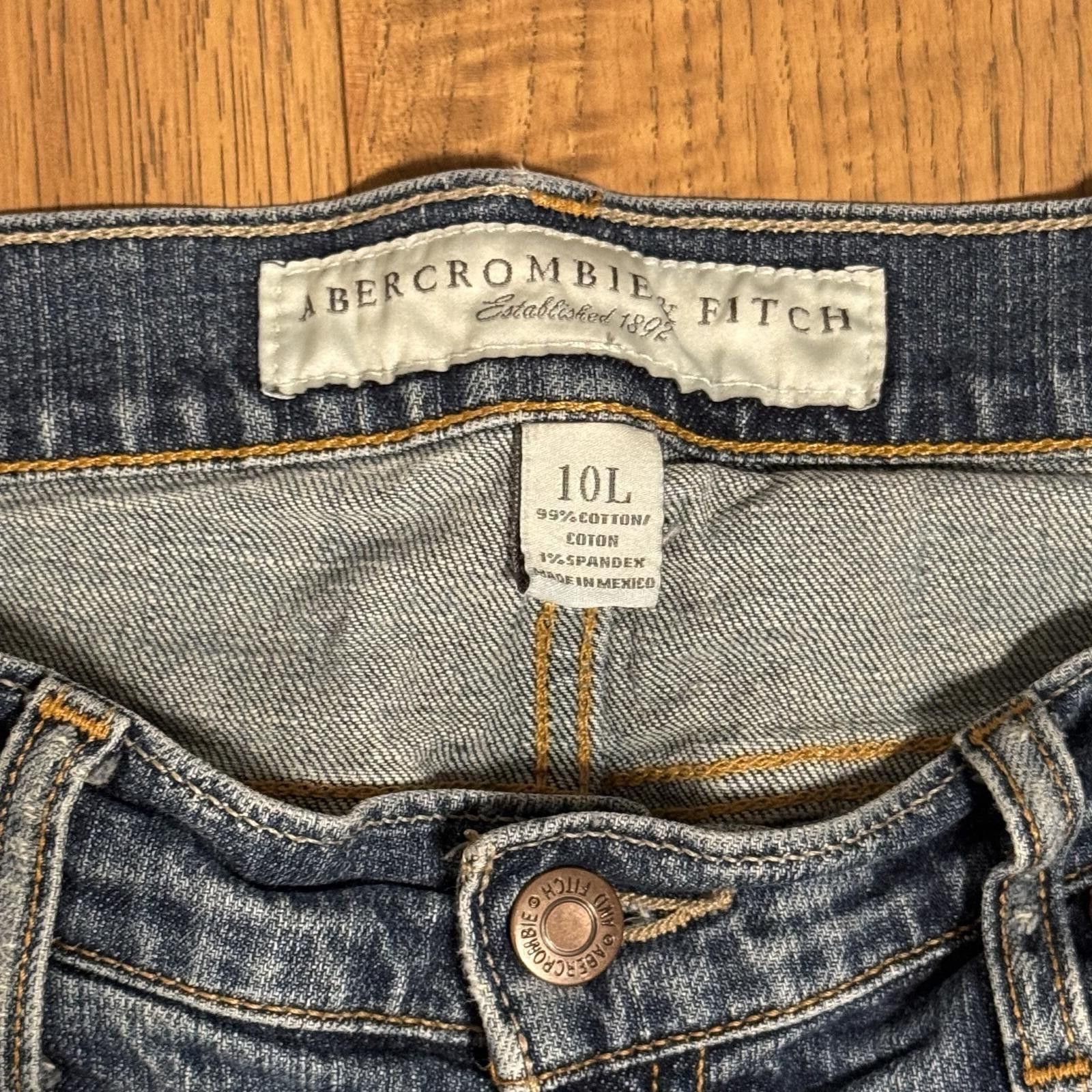 Abercrombie & Fitch VTG Abercrombie & Fitch Women's 10L "Erin" Size 32" / US 10 / IT 46 - 4 Thumbnail