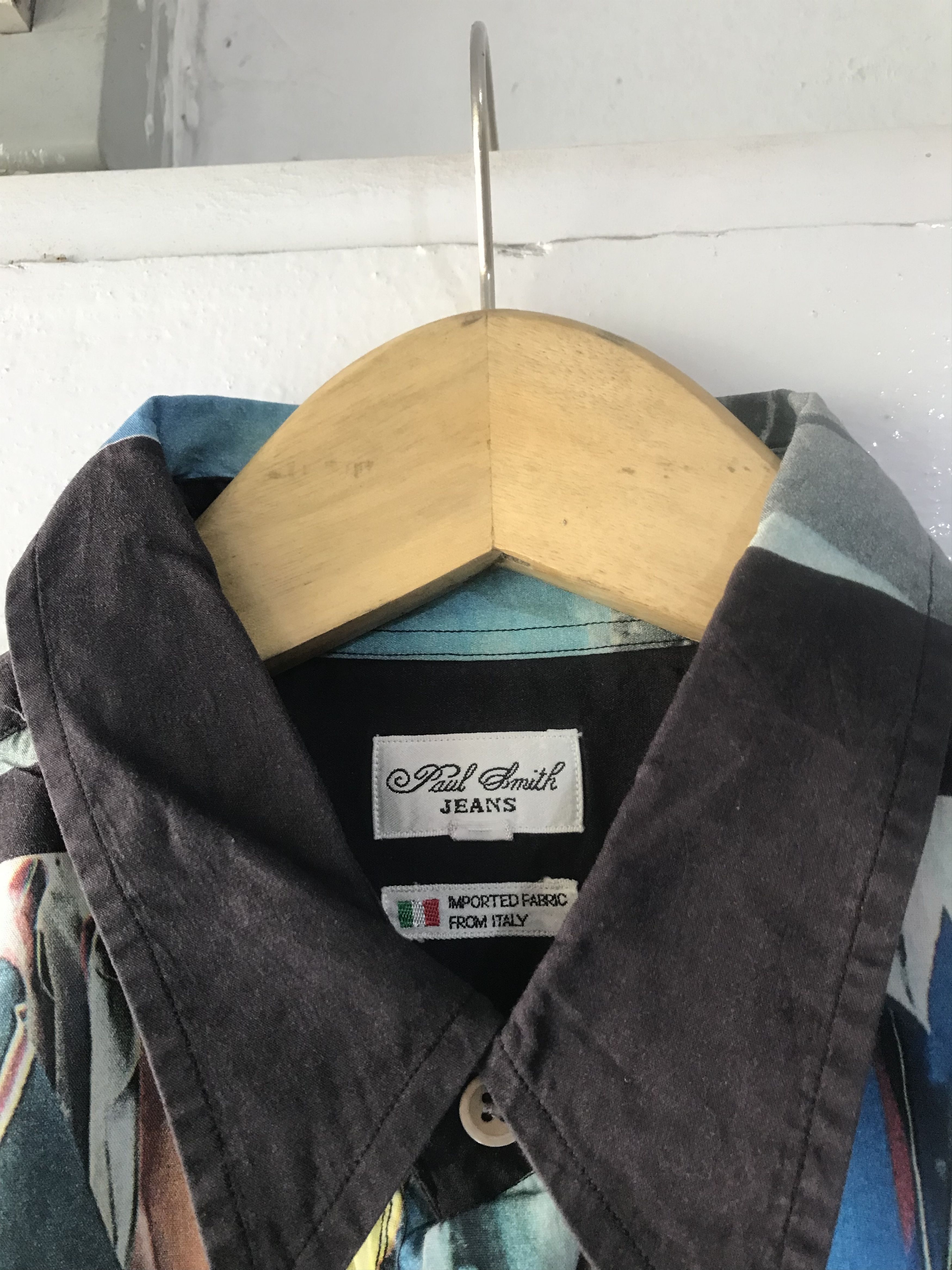 Paul Smith × Vintage Vintage Paul Smith Printed Shirts Size US L / EU 52-54 / 3 - 5 Thumbnail