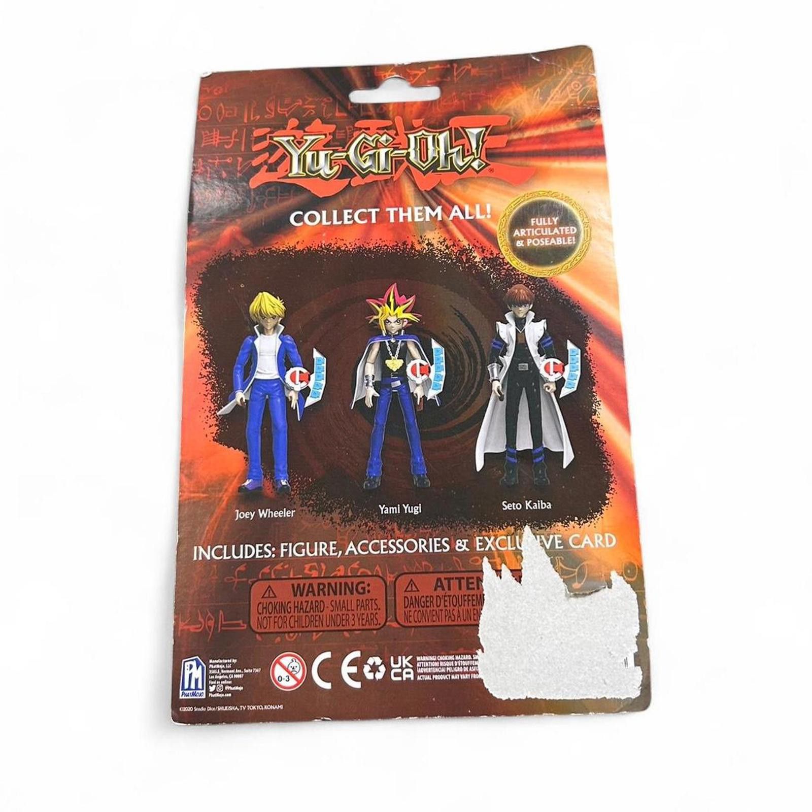 Other Yu-Gi-Oh! Joey Wheeler Series 1 Phatmojo Action Figure Size ONE SIZE - 3 Thumbnail