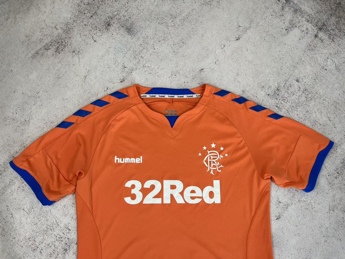 Hummel GLASGOW RANGERS 2018 2019 THIRD SOCCER JERSEY HUMMEL Size US L / EU 52-54 / 3 - 4 Thumbnail